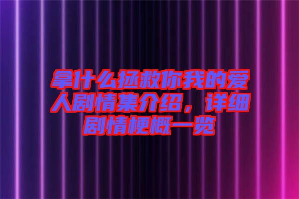 拿什么拯救你我的愛(ài)人劇情集介紹，詳細(xì)劇情梗概一覽
