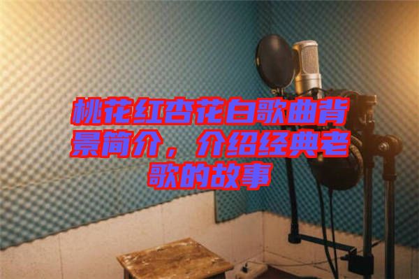 桃花紅杏花白歌曲背景簡(jiǎn)介，介紹經(jīng)典老歌的故事