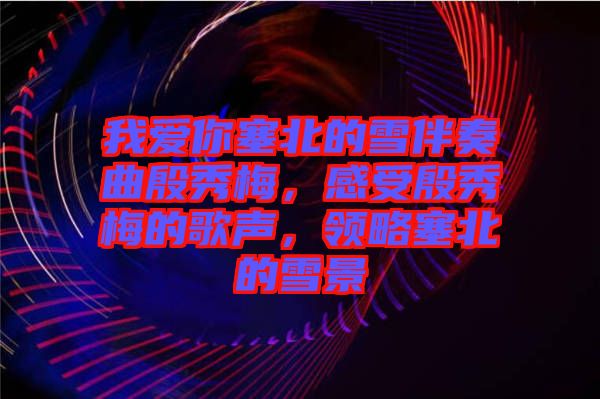 我愛你塞北的雪伴奏曲殷秀梅，感受殷秀梅的歌聲，領略塞北的雪景