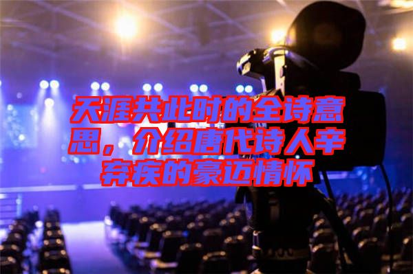 天涯共此時(shí)的全詩(shī)意思，介紹唐代詩(shī)人辛棄疾的豪邁情懷