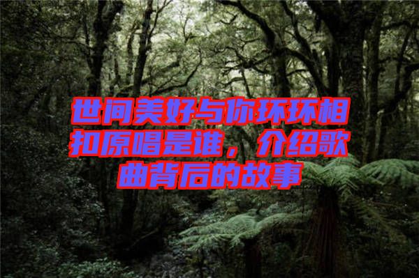 世間美好與你環(huán)環(huán)相扣原唱是誰，介紹歌曲背后的故事