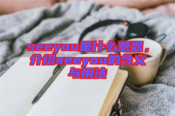 seeyou是什么意思，介紹seeyou的含義與用法