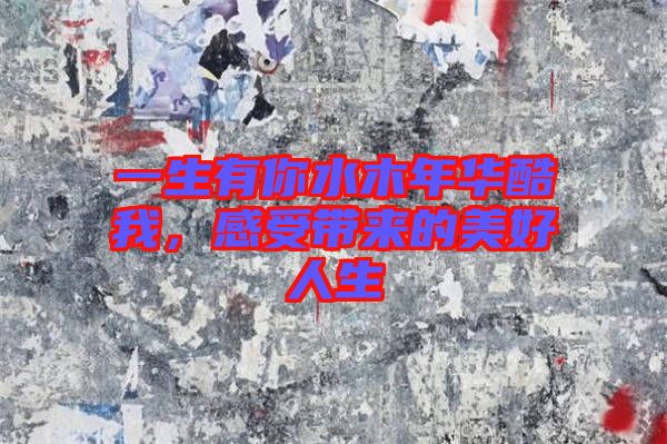 一生有你水木年華酷我，感受帶來的美好人生