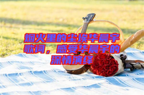 煙火里的塵埃華晨宇歌詞，感受華晨宇的深情演繹