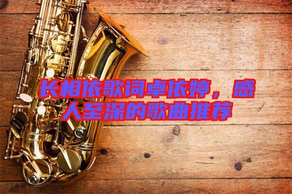 長(zhǎng)相依歌詞卓依婷，感人至深的歌曲推薦