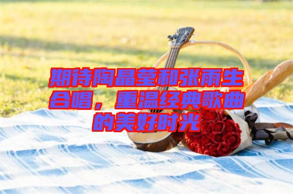 期待陶晶瑩和張雨生合唱，重溫經(jīng)典歌曲的美好時光