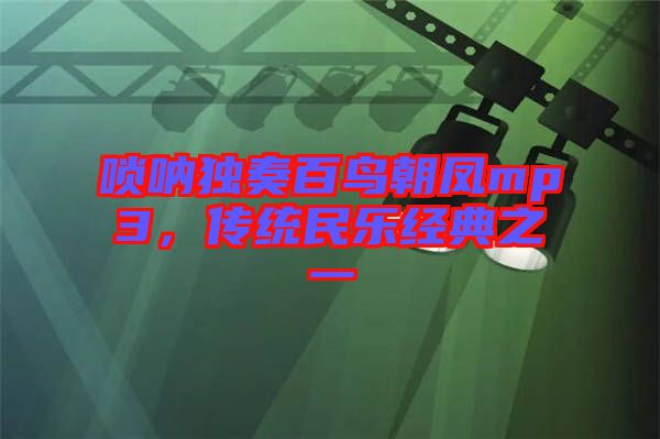 嗩吶獨(dú)奏百鳥(niǎo)朝鳳mp3，傳統(tǒng)民樂(lè)經(jīng)典之一