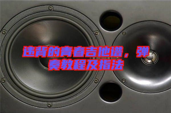 違背的青春吉他譜，彈奏教程及指法