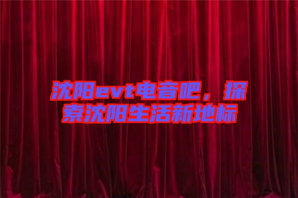 沈陽evt電音吧，探索沈陽生活新地標(biāo)