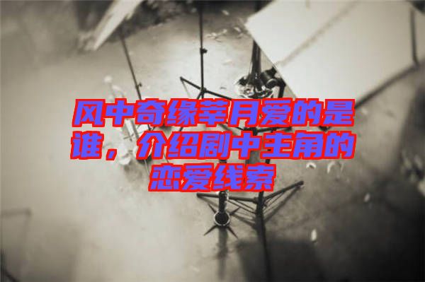 風(fēng)中奇緣莘月愛(ài)的是誰(shuí)，介紹劇中主角的戀愛(ài)線索