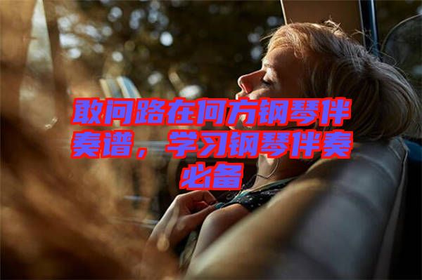 敢問路在何方鋼琴伴奏譜，學(xué)習(xí)鋼琴伴奏必備