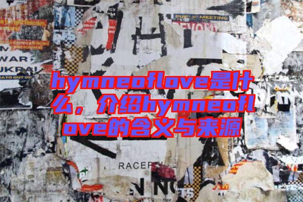 hymneoflove是什么，介紹hymneoflove的含義與來源
