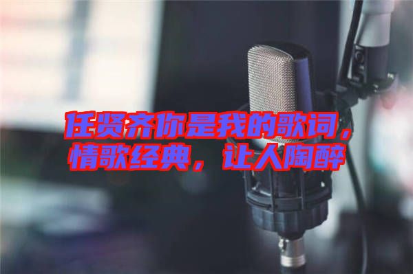 任賢齊你是我的歌詞，情歌經(jīng)典，讓人陶醉