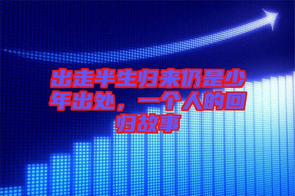出走半生歸來仍是少年出處，一個人的回歸故事