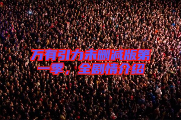 萬有引力未刪減版第一季，全劇情介紹