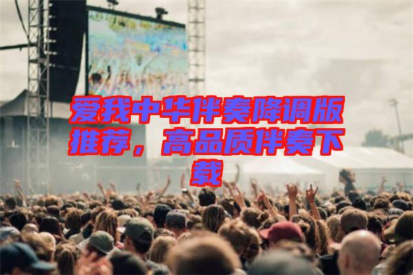 愛我中華伴奏降調(diào)版推薦，高品質伴奏下載