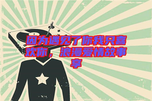 因?yàn)橛鲆娏四阄抑幌矚g你，浪漫愛情故事享