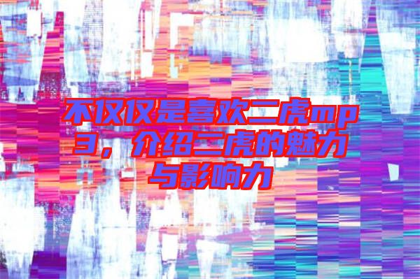 不僅僅是喜歡二虎mp3，介紹二虎的魅力與影響力