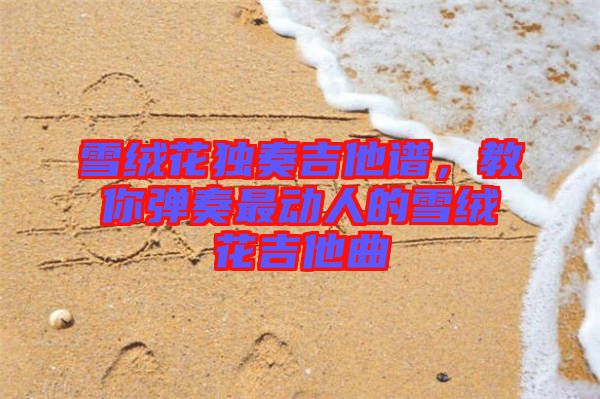 雪絨花獨(dú)奏吉他譜，教你彈奏最動(dòng)人的雪絨花吉他曲