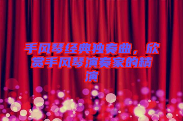 手風(fēng)琴經(jīng)典獨(dú)奏曲，欣賞手風(fēng)琴演奏家的精演