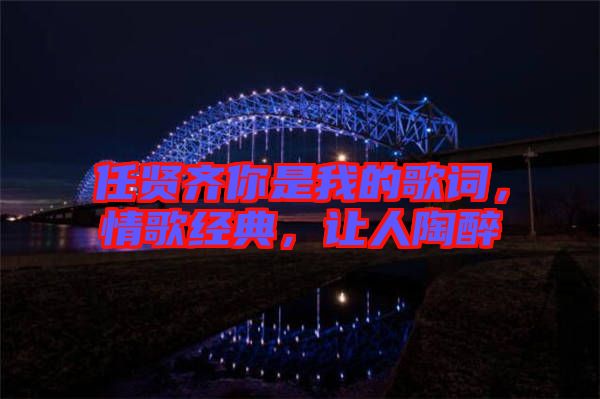 任賢齊你是我的歌詞，情歌經(jīng)典，讓人陶醉