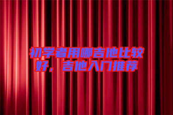 初學(xué)者用哪吉他比較好，吉他入門推薦