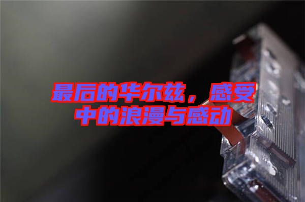 最后的華爾茲，感受中的浪漫與感動(dòng)