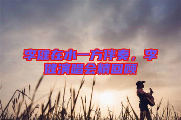 李健在水一方伴奏，李健演唱會(huì)精回顧