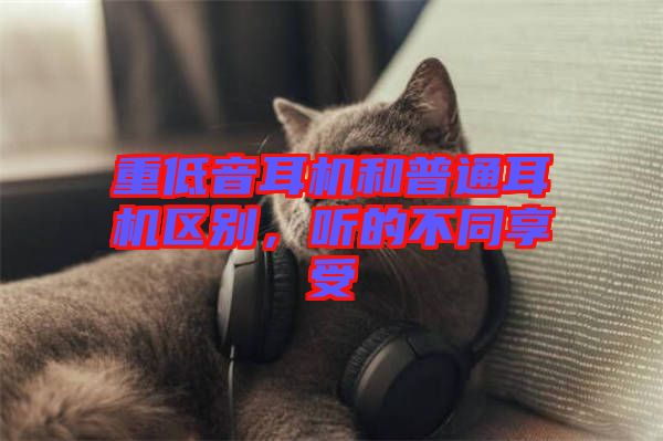 重低音耳機和普通耳機區(qū)別，聽的不同享受