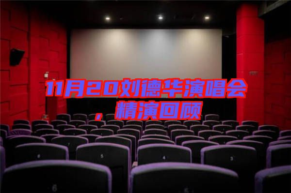 11月20劉德華演唱會(huì)，精演回顧