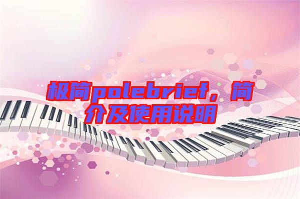 極簡(jiǎn)polebrief，簡(jiǎn)介及使用說(shuō)明