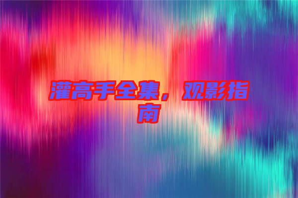 灌高手全集，觀影指南