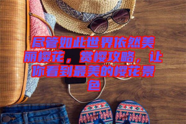 盡管如此世界依然美麗櫻花，賞櫻攻略，讓你看到最美的櫻花景色