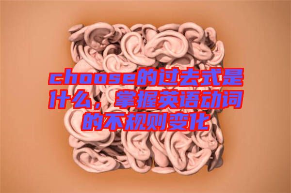 choose的過去式是什么，掌握英語(yǔ)動(dòng)詞的不規(guī)則變化