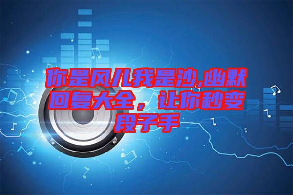 你是風兒我是沙,幽默回復大全，讓你秒變段子手