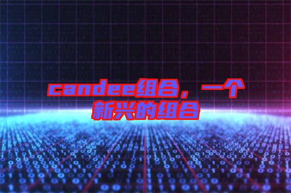 candee組合，一個(gè)新興的組合