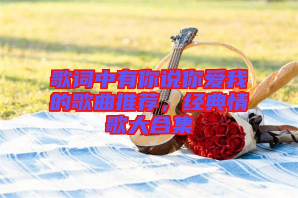 歌詞中有你說你愛我的歌曲推薦，經(jīng)典情歌大合集