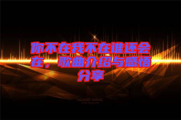 你不在我不在誰還會(huì)在，歌曲介紹與感悟分享