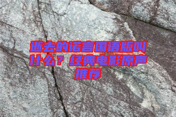 逝去的諾言國語版叫什么？經(jīng)典電影原聲推薦