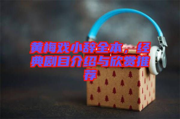 黃梅戲小辭全本，經(jīng)典劇目介紹與欣賞推薦