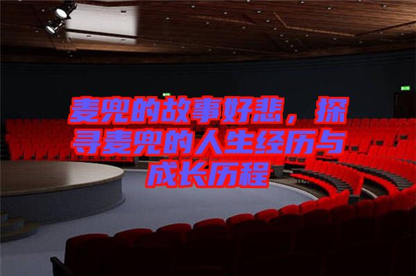 麥兜的故事好悲，探尋麥兜的人生經(jīng)歷與成長歷程