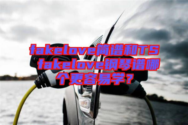 fakelove簡譜和TS fakelove鋼琴譜哪個更容易學(xué)？